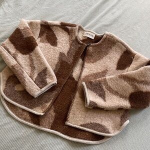 Proche Custom Wool Blanket Crop Jacket